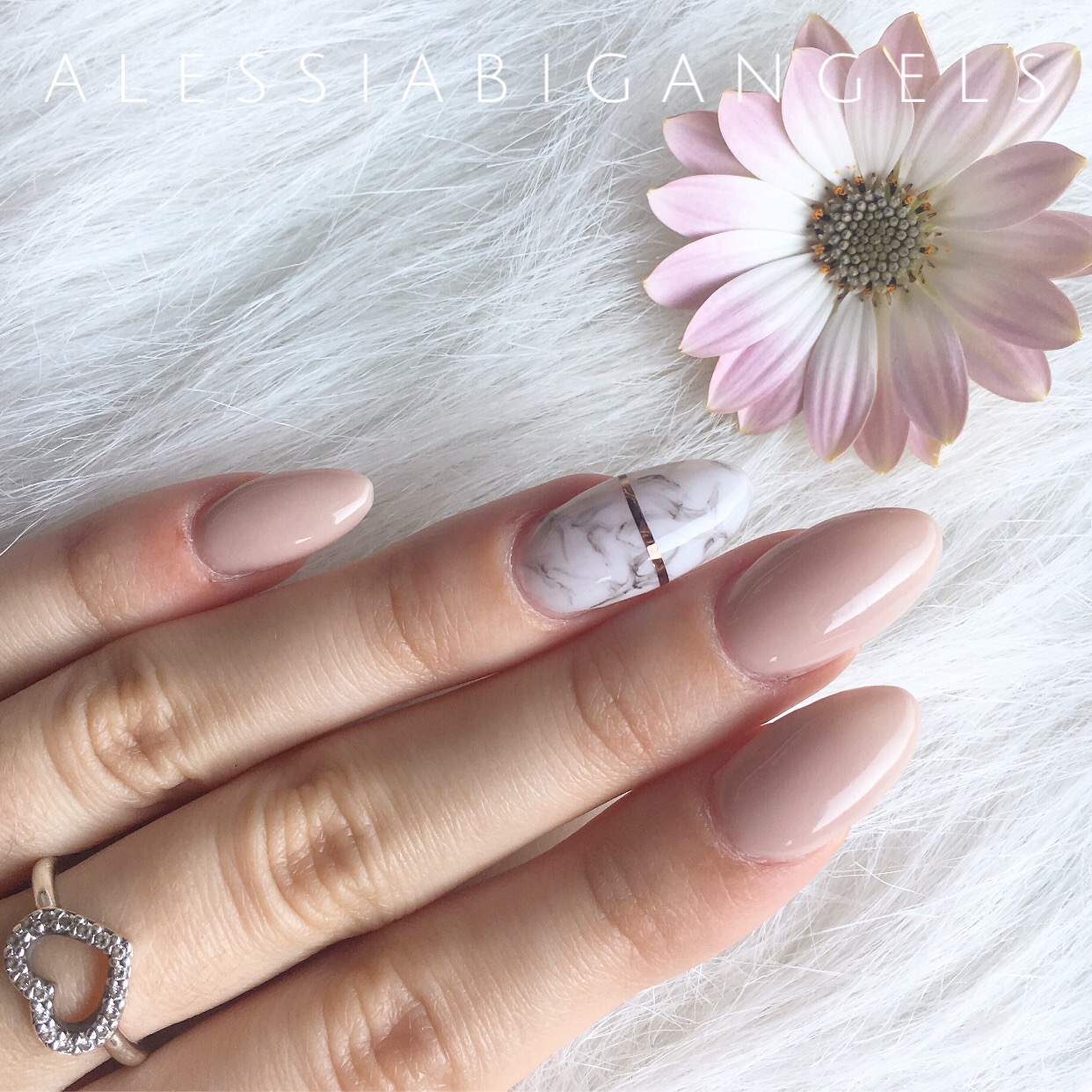 Alessiabigangels Marble Effect Tutorial Unghie Effetto Marmo
