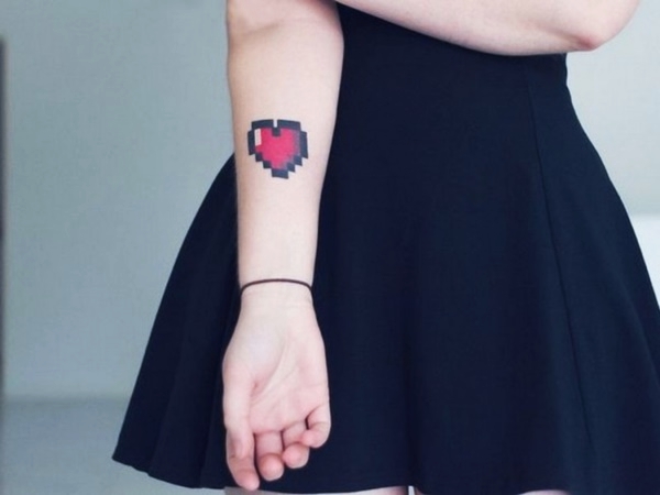 Tatuagens de coração para as mulheres Tatuagens de coração para as mulheres