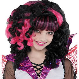 Monster High Party City Draculaura Wig Child Costume