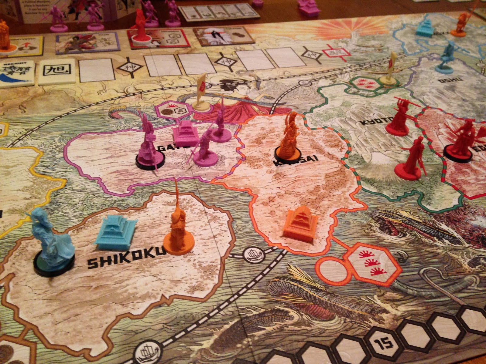 Miniature Wargaming with Spudnick ARR Rising Sun Testing Out a Board