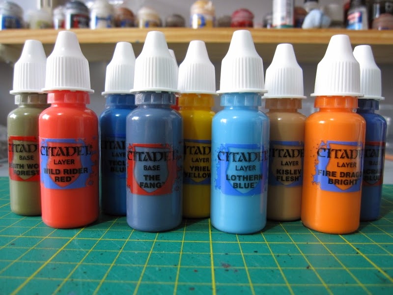 SON'S OF SOTHA. New Citadel Paint Dropper Bottles.