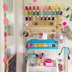 Craft Room Pegboard : Craft Room Pegboard: How to Organize Your Space - The ... - One project that was a necessity to complete first was this extra large pegboard i made for my craft room organization.