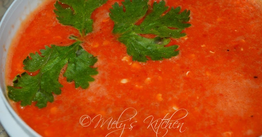Mely's kitchen: How to make Chili Sauce