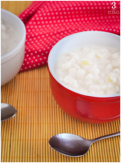 receita canjica cremosa