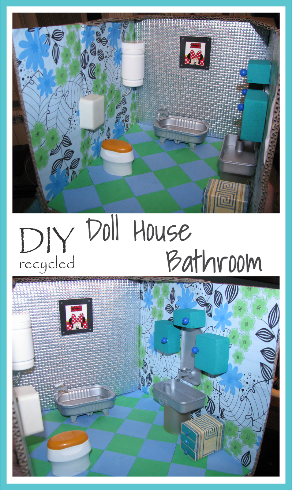 DIY Doll House Bathroom