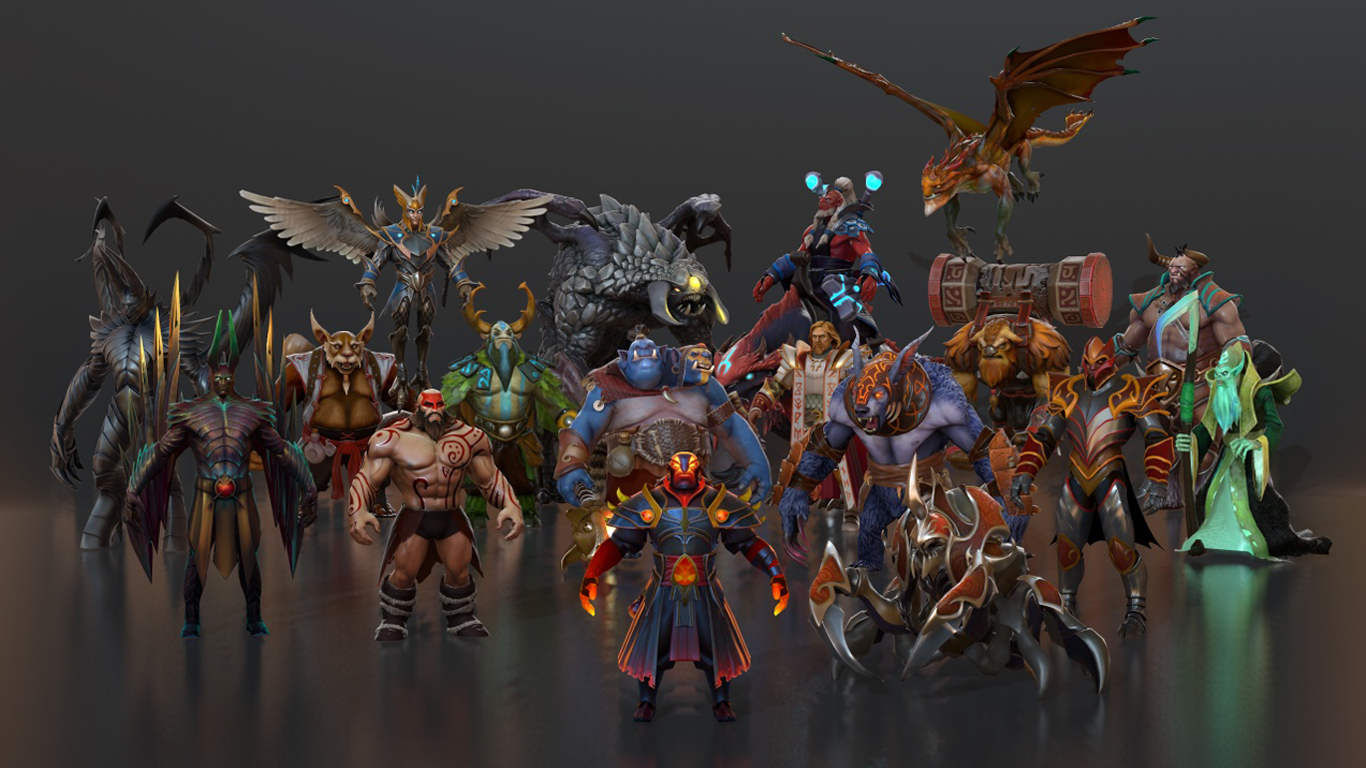 All of the dota heroes фото 58