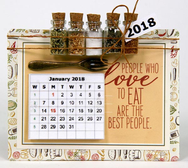 Kay's Keepsakes Cutest Mini Calendar Refrigerator Ever!