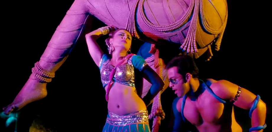 Actress Hot Rani Mukherjee Hot Navel Exposing Stills Inj Aiyyaa Movie