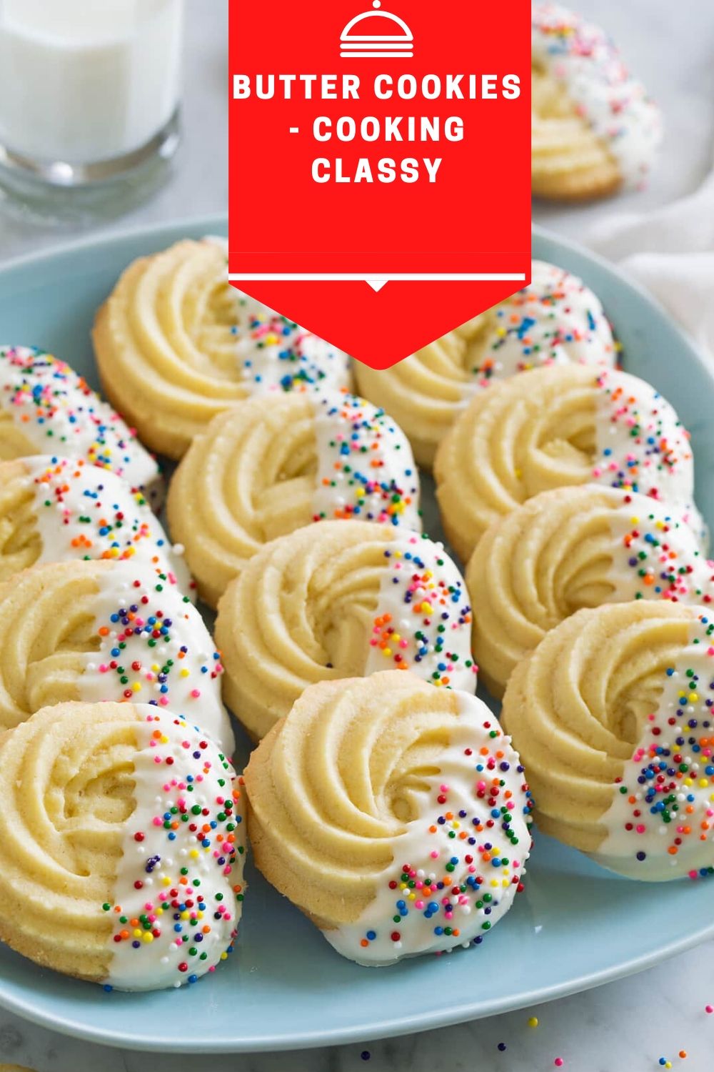 Butter Cookies Cooking Classy