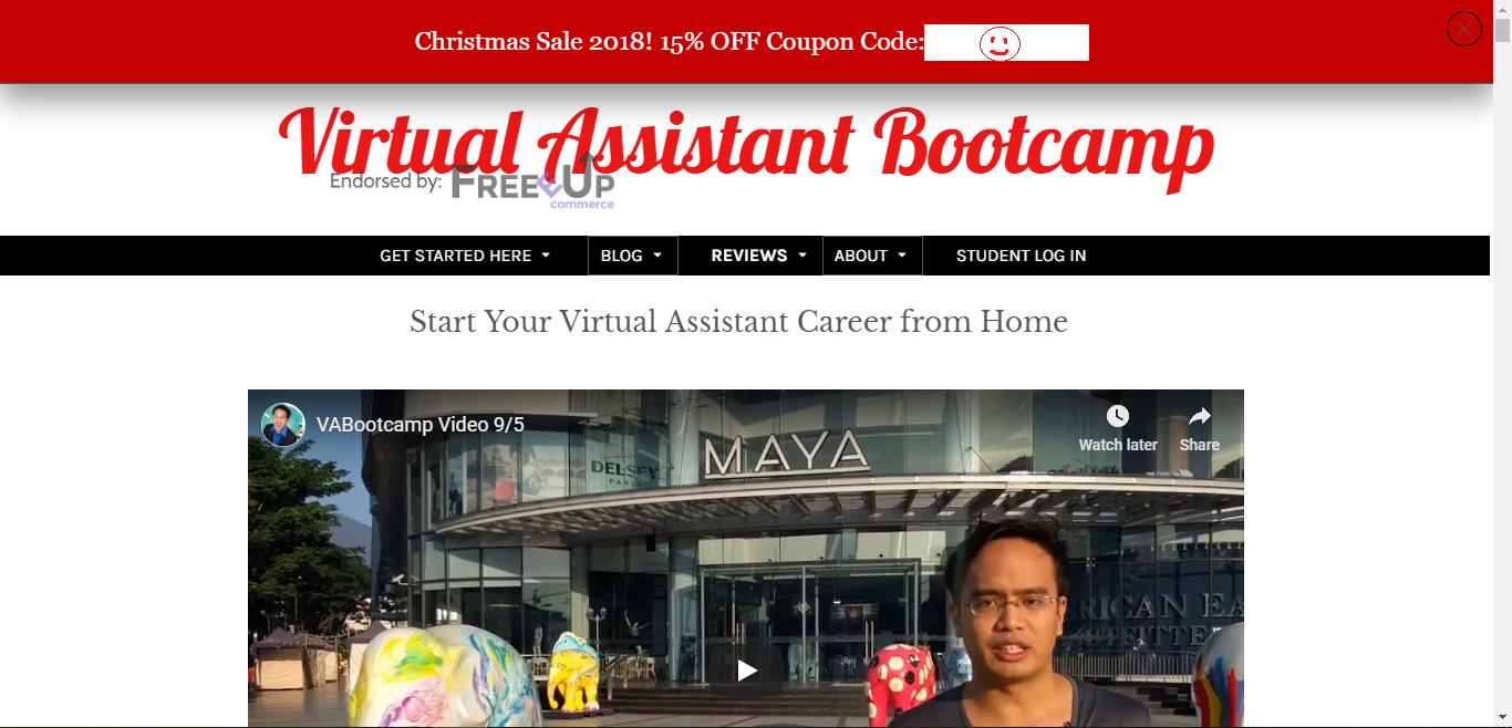 Dropped like a Hatputito VA Bootcamp 2018 Christmas Sale!