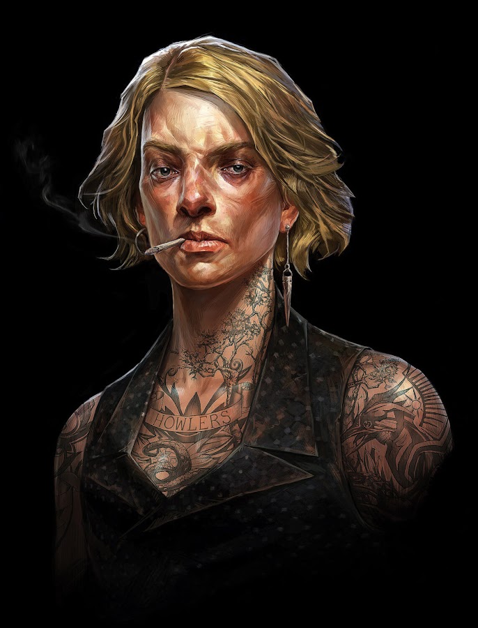 Mindy Blanchard Dishonored 2 Concept Art dishonored 2 mindy blanchard