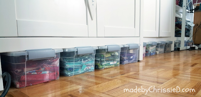 Tips for Keeping Your Scraps and Sewing Space Under Control by www.madebyChrissieD.com