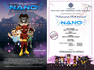 Nano Milenial Force, Film Animasi Karya Anak Bangsa Besutan Siswa BBPLK Bekasi