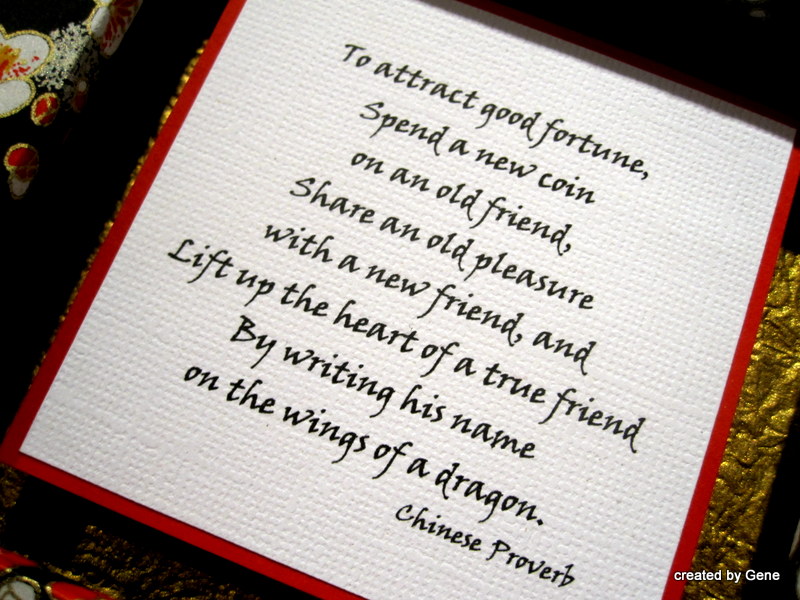 Creations by Patti: Washi Proverb Hanging Frame