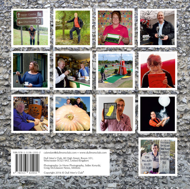 The Ham and Egger Files The Dull Men's Club 2017 Calendar