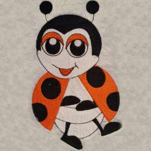 Ladybugs embroidery design  lovelyembroidery