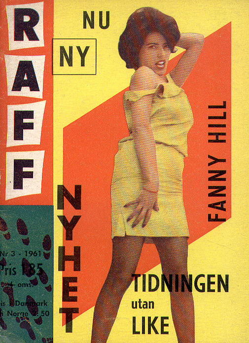 Vasta Raff ~ Swedish 1960s Girlie Magazine