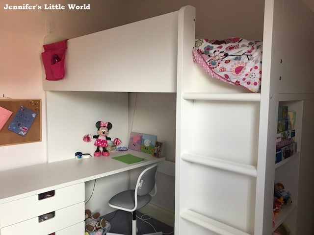 Mia S New Stuva Loft Bed From Ikea, Småstad Loft Bed Frame With Desk And Storage