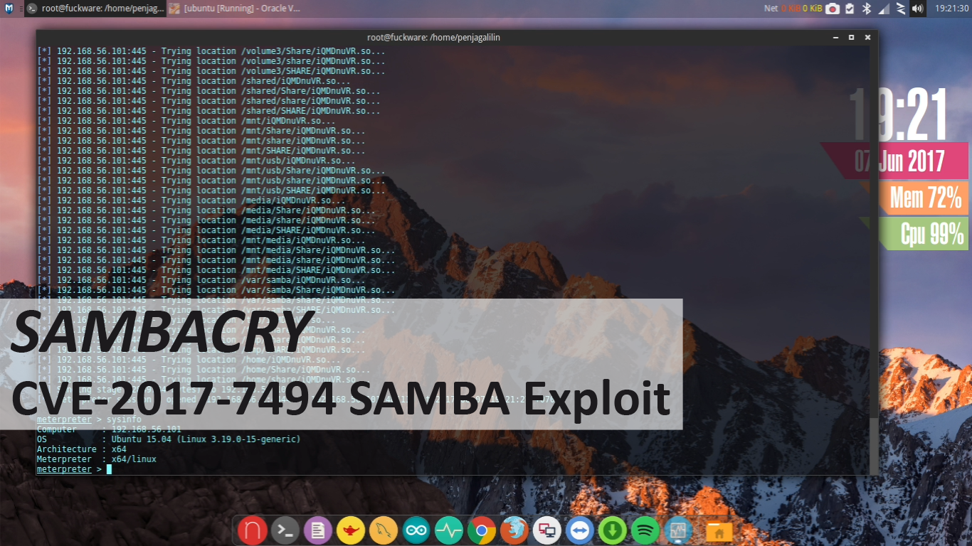 Samba Exploit Cve 2017 7494 Samba Remote Code Execution Onlinux