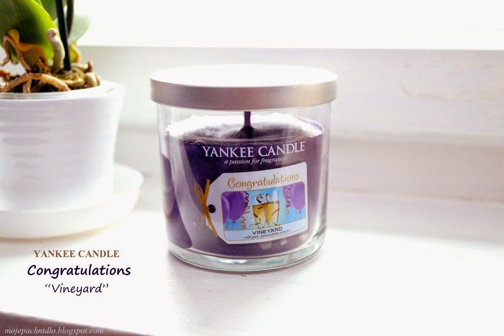 Moje Pachnidlo Świeca "CongratulationsVineyard" Yankee Candle