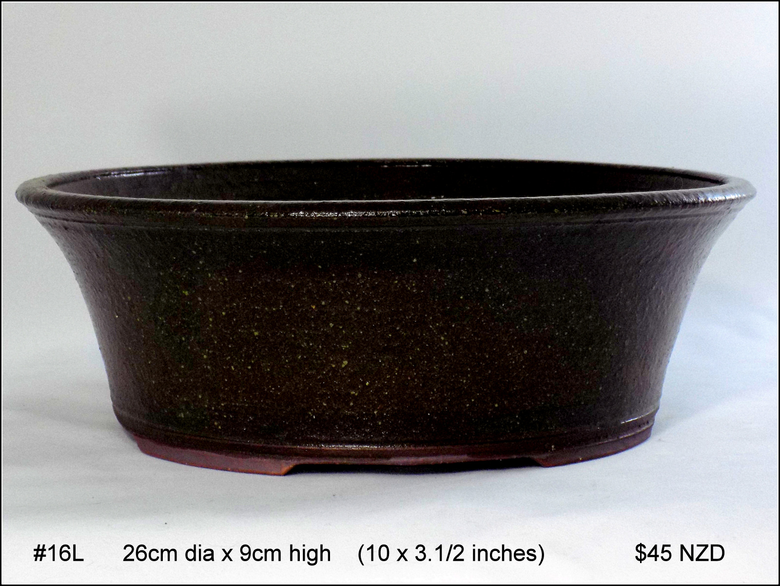 Fionna's Bonsai Pots, Kiwi Style, Proudly Made In New Zealand Large