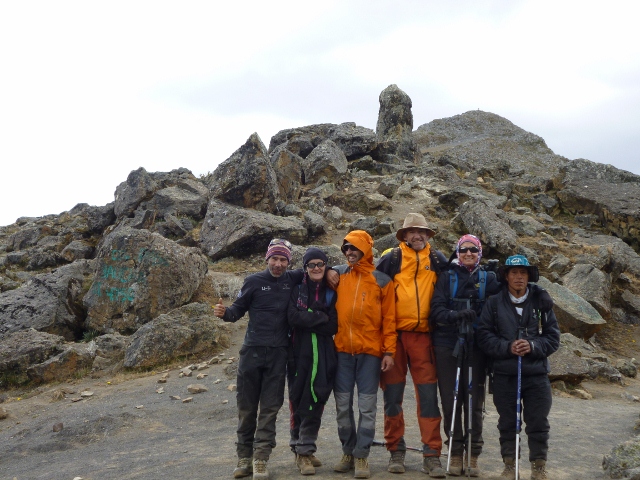 Trekking Huayhuash:Paso de Yaucha (4850m)