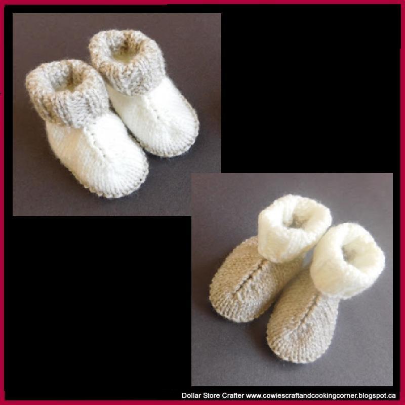 Dollar Store Crafter Make These Adorable Baby Hug Boots