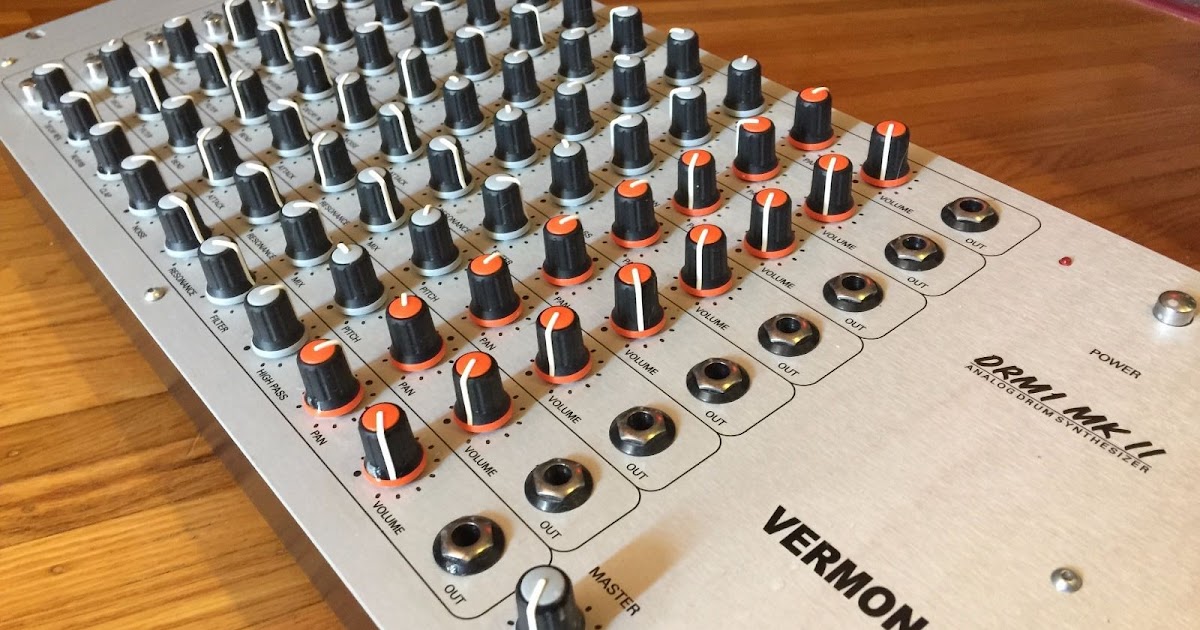 MATRIXSYNTH Vermona DRM1 MKII Analog Drum Synth Drum Machine