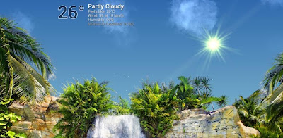 Download True Weather, Waterfalls v5.02 Apk for Android HTCHD2