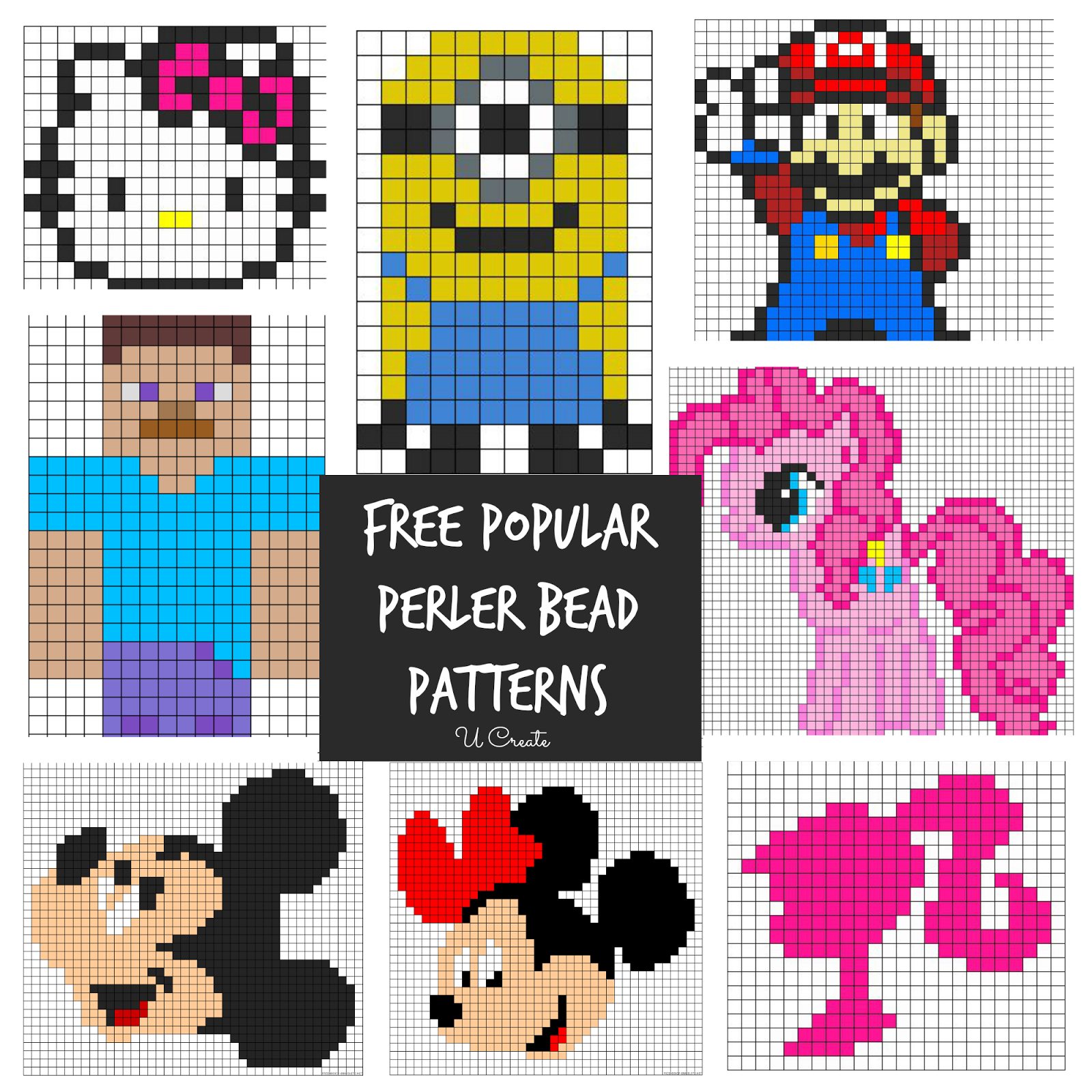 Perler Bead Patterns Printable