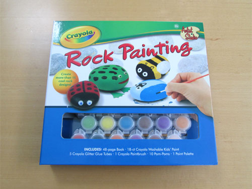 rock painting book Crayola
