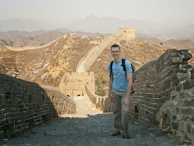Photo de moi sur la Grande Muraille de Chine