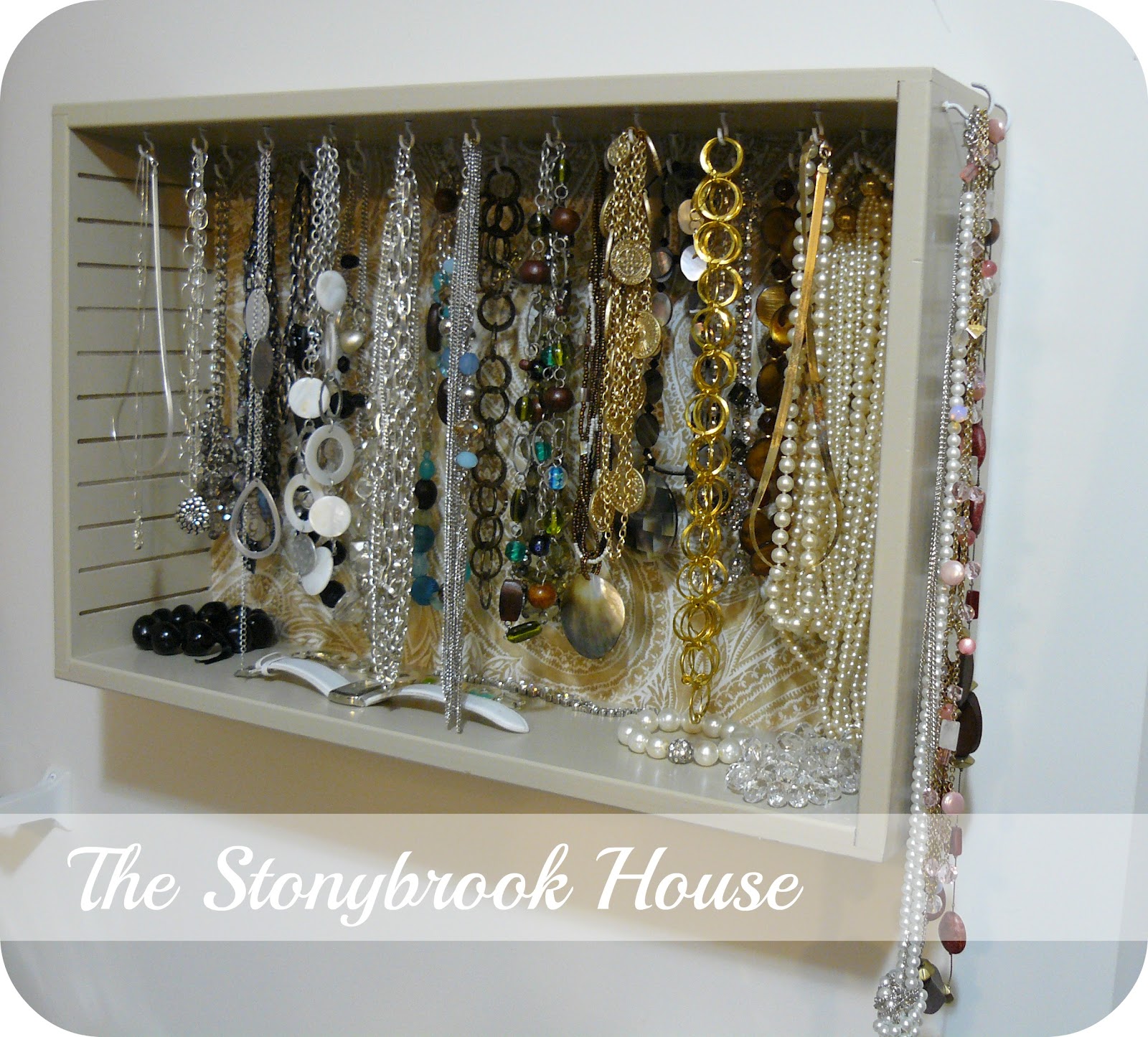 CD Holder to Necklace Organizer The Stonybrook House