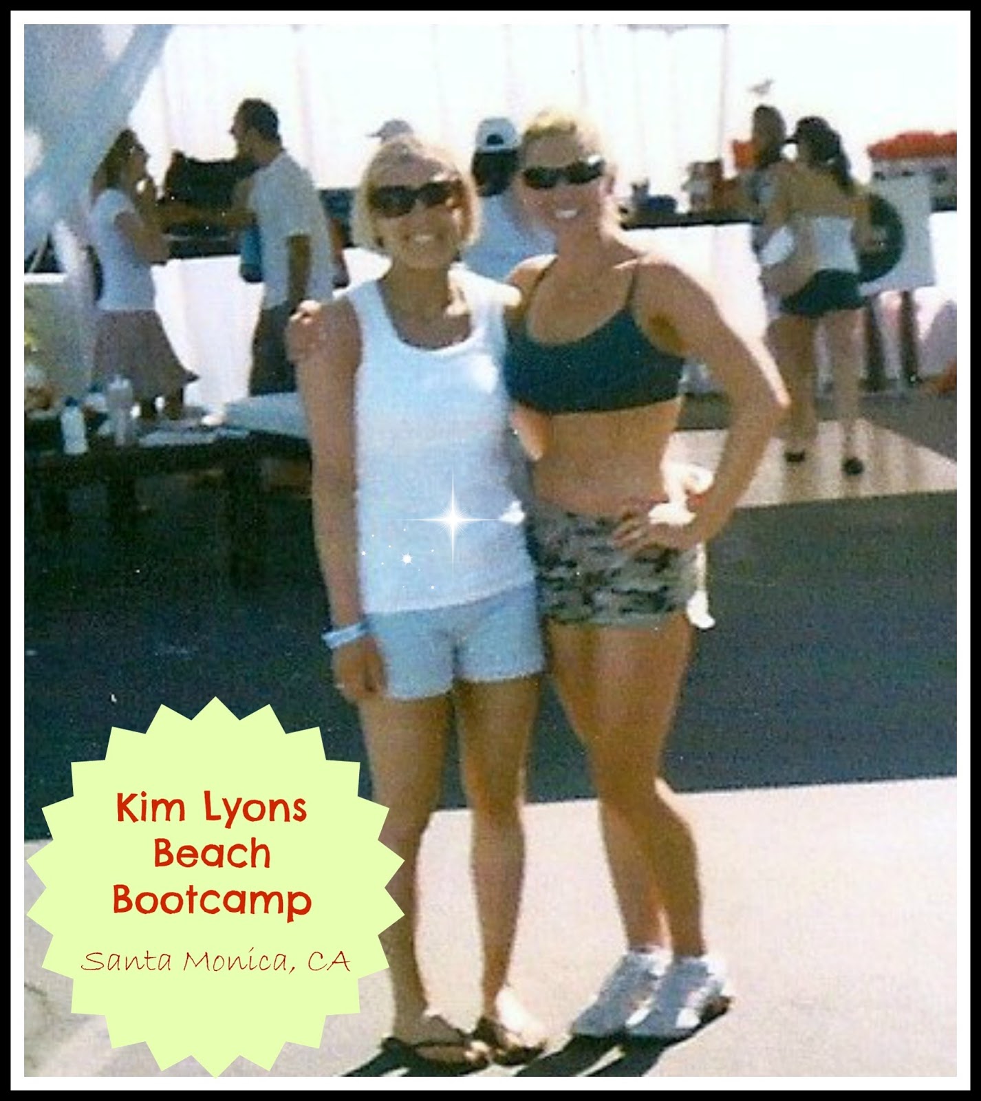 Fairytales and Fitness My Beach Work Out with Kim Lyons ( former Biggest Loser trainer)