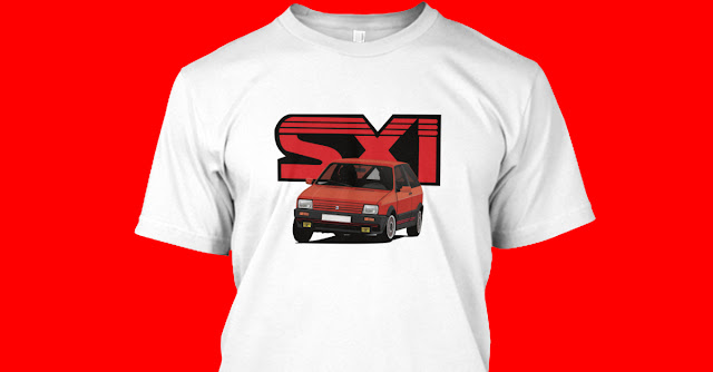 Special T-shirt Ibiza SXi - 80's hot hatch