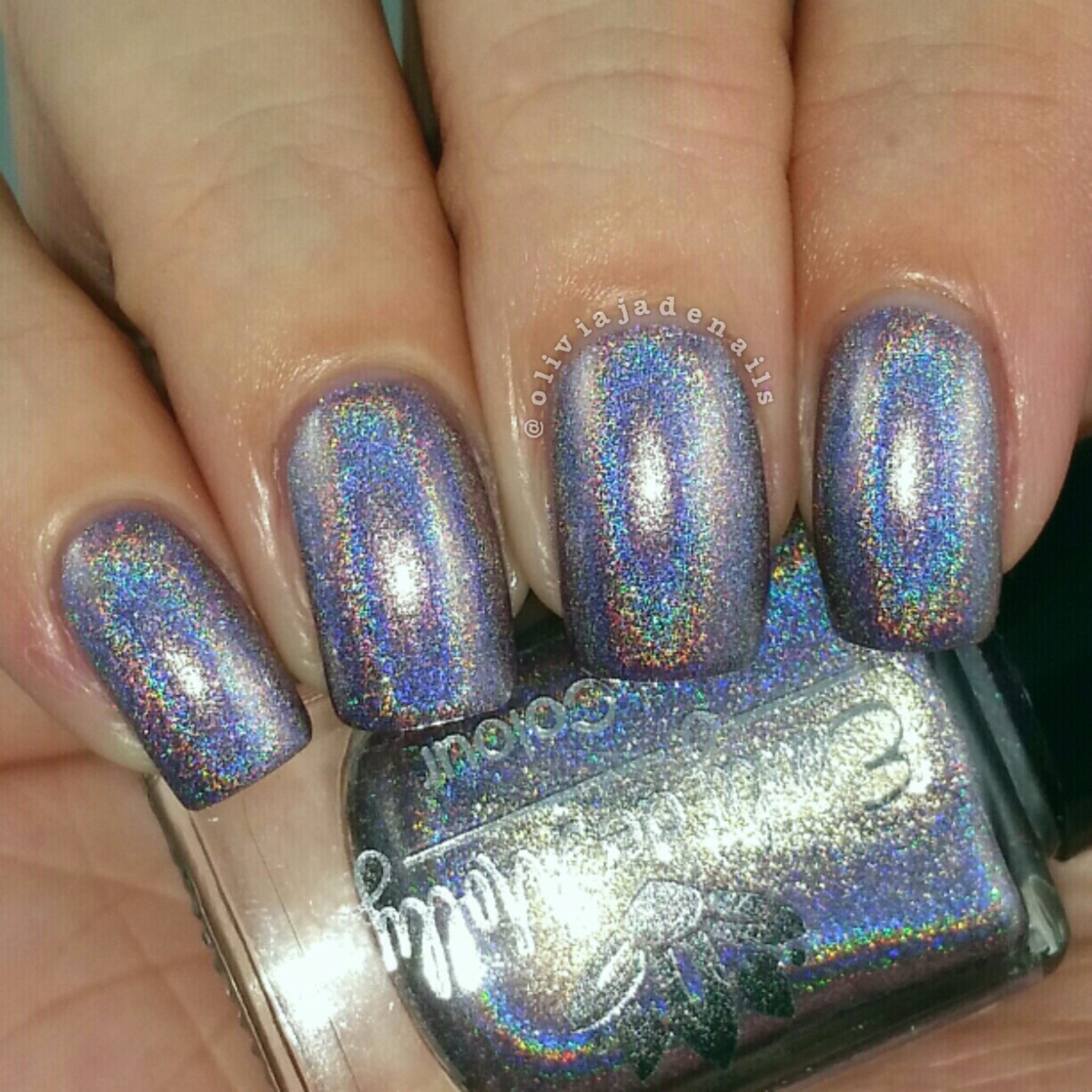 Emily de Molly Flatline swatched by Olivia Jade Nails