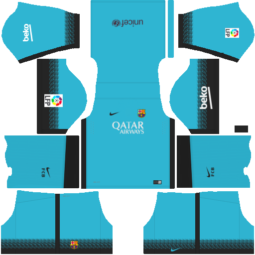 playeras del barcelona para dream league soccer