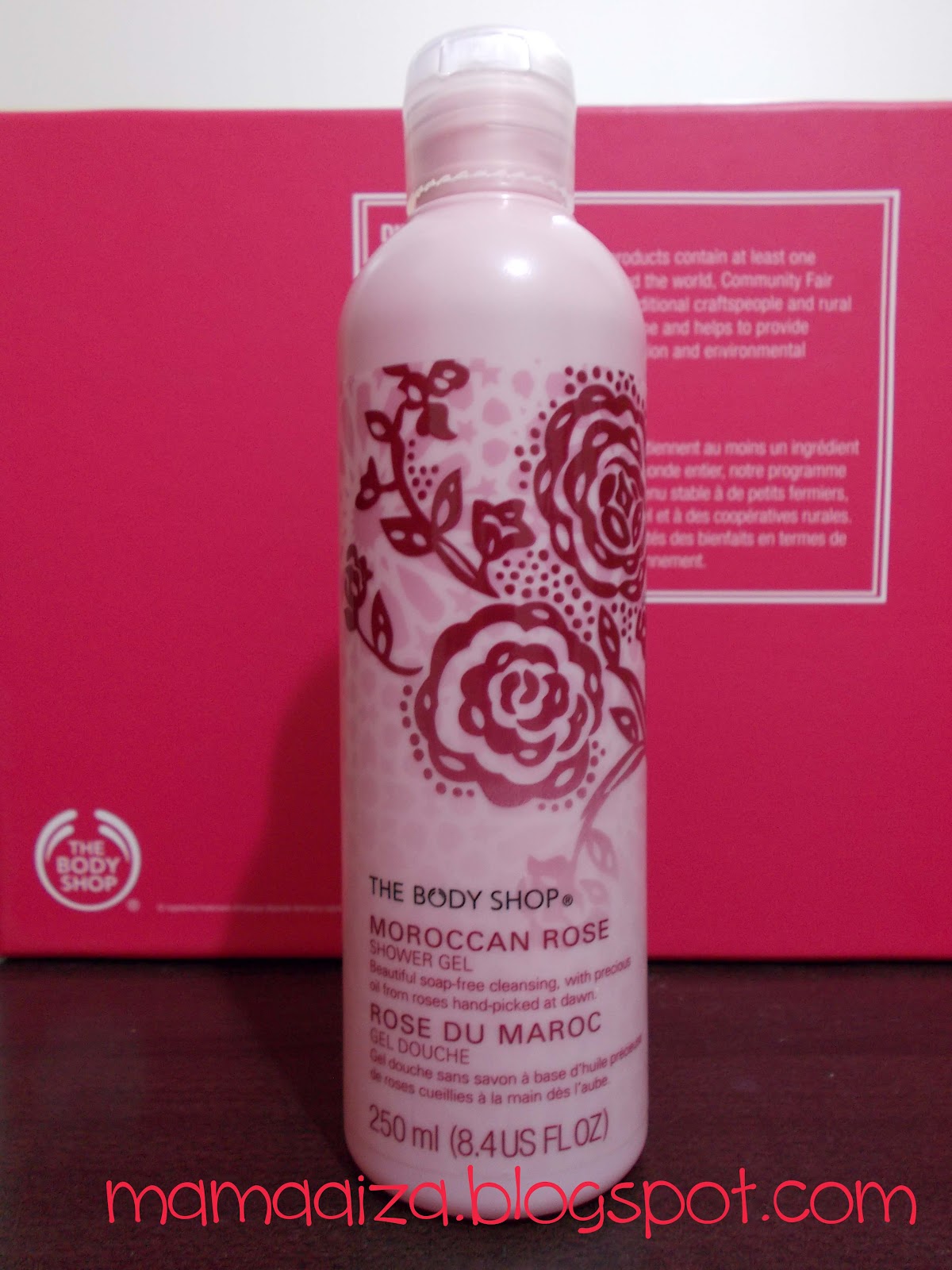 mama aiza's diary The Body Shop Moroccan Rose yang sangat wangi