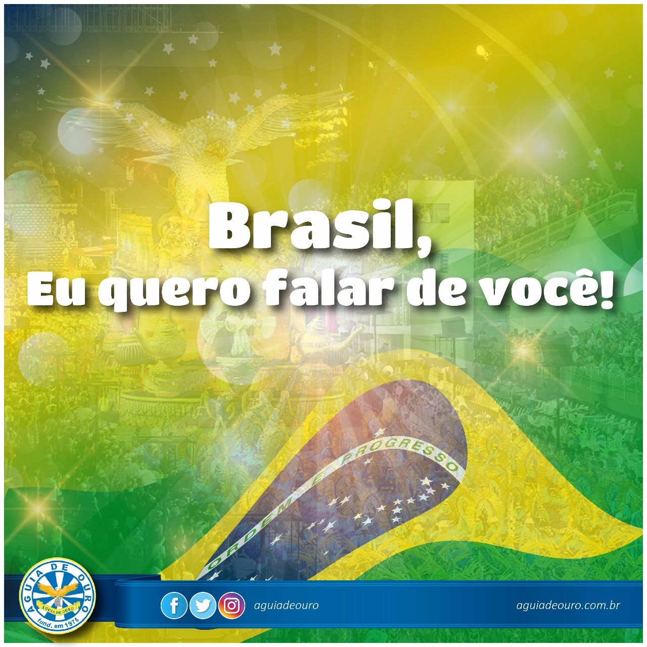 Mostra a cara meu Brasil, eu quero falar de você