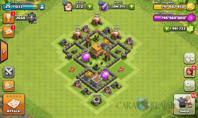 Desain Formasi Base TH 4 COC Terbaik Dan Terbaru 4 Desain Formasi Base TH 4 COC Terbaik Dan Terbaru 4