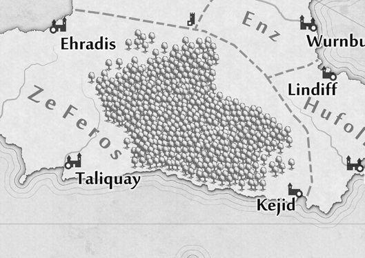 Symbol For Forest On Map Here Dragons Abound: (About To Be) Lost In The Woods