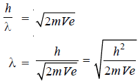 De Broglie Equation - The Wave Nature of Electron