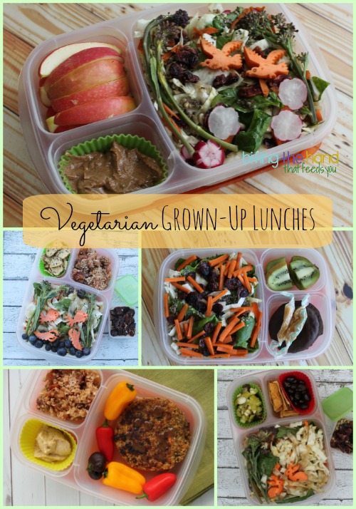 Biting The Hand That Feeds You: Plant-Based Grown-Up Lunches!