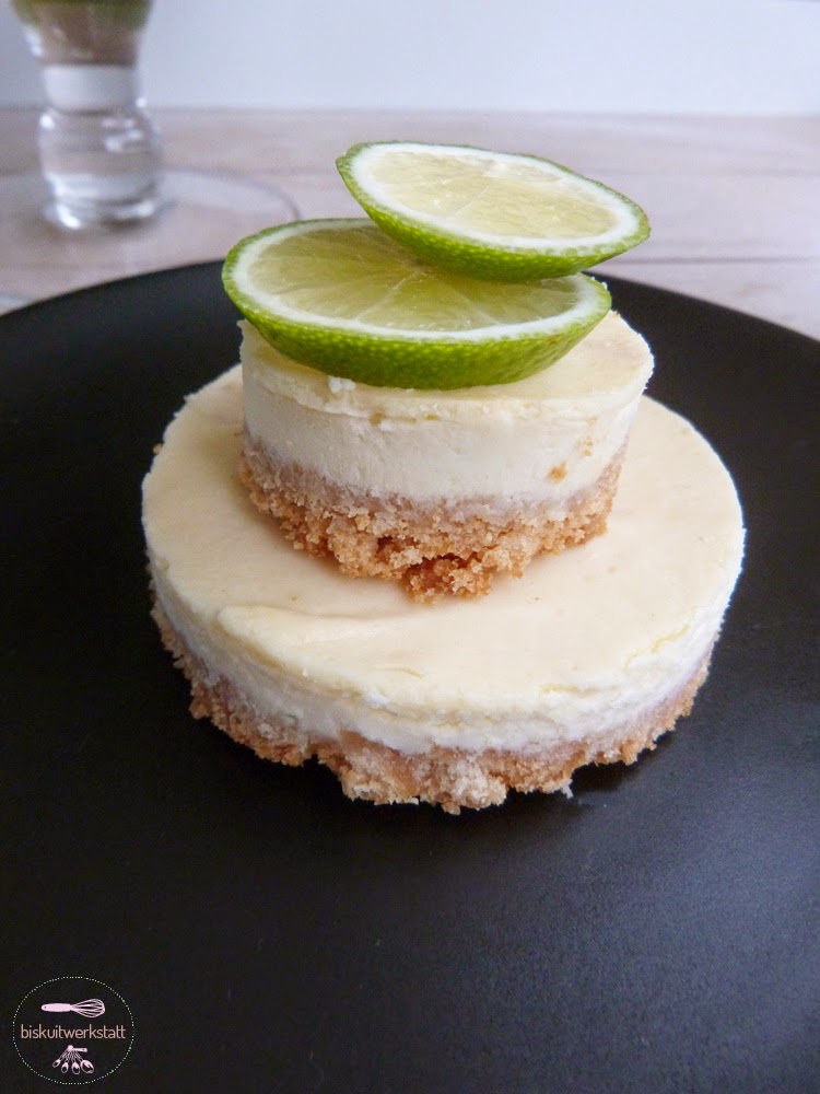 Frühlingsgefühle: Limetten Cheesecake mit Knusperboden und ein ...