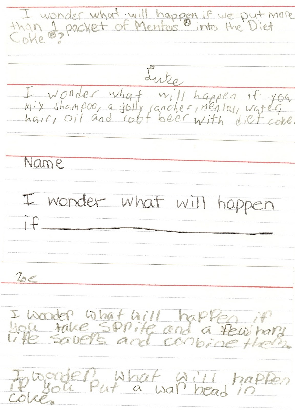 Science Gal Let's talk about exit cards...