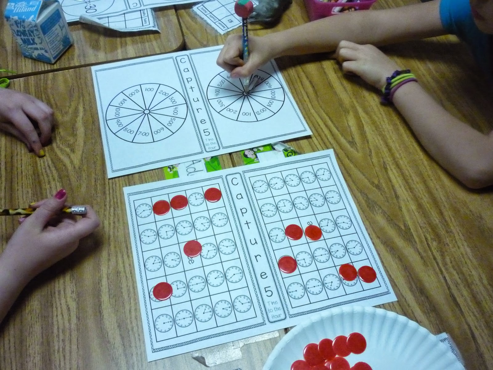 The Very Busy First Graders: Print and Play Math Games and a Freebie