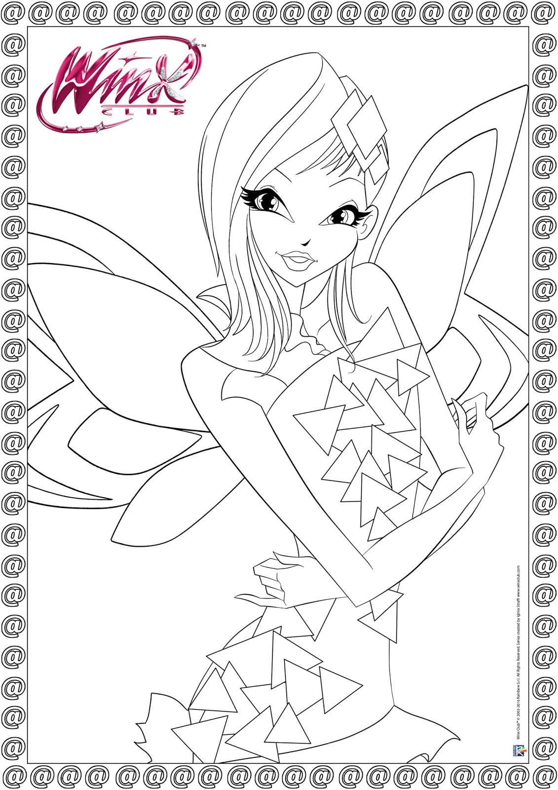 imagens winks colorir imagens winks colorir