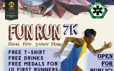 7K Fun Run DEC FKG Universitas Indonesia 2016 7K Fun Run DEC FKG Universitas Indonesia 2016 Depok Dentistry Emergency Carnaval Tim Darurat Medis Fakultas Kedokteran Gigi