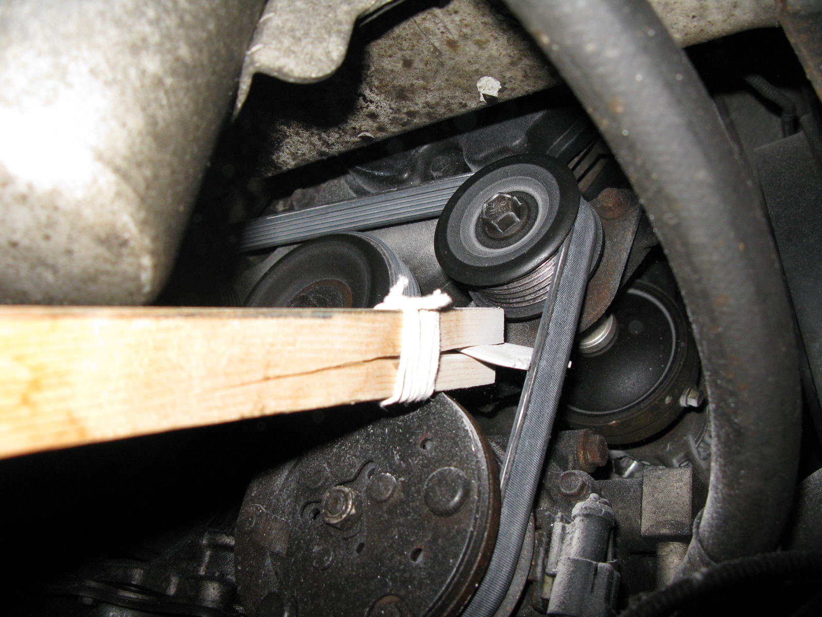 Life is Usually Really Quite Fascinating: How to cure a noisy fan belt