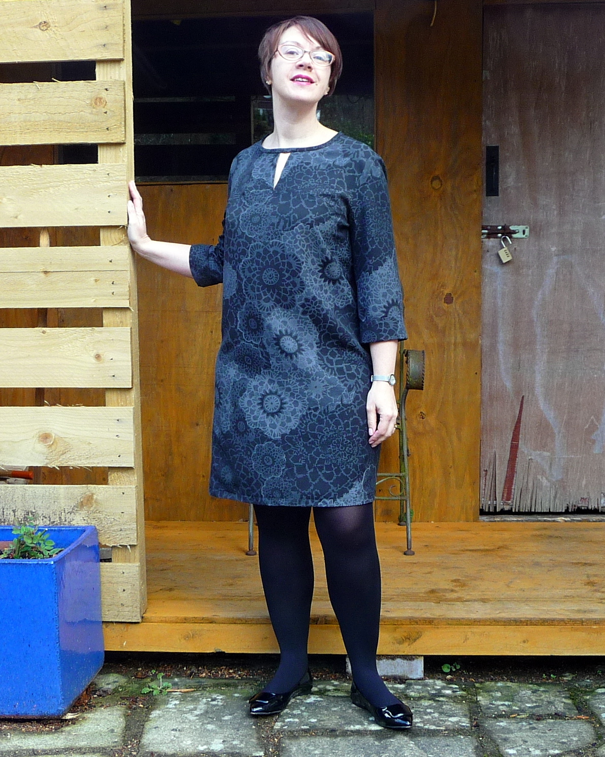 Style Arc Dixie dress in the sunshine - Stitched Up by Samantha